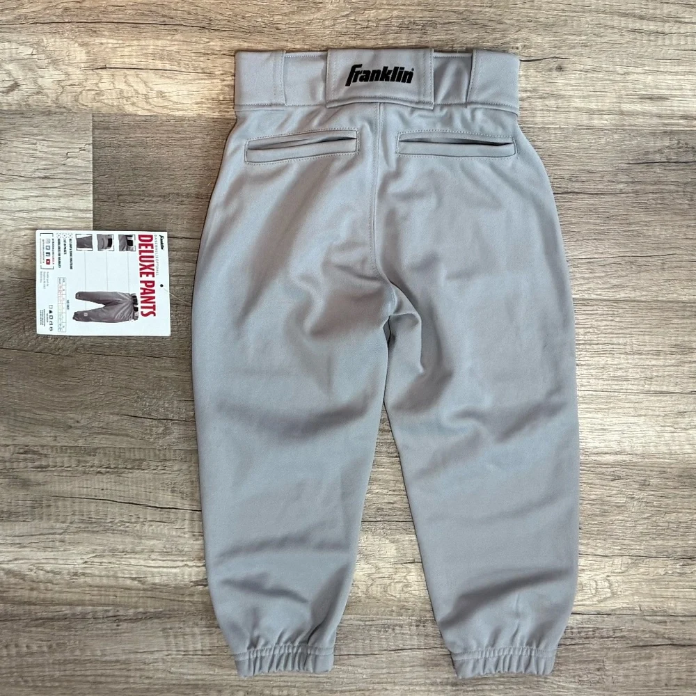 FRANKLIN Knicker Style Baseball/Softball Deluxe Pants (Size Youth XS)